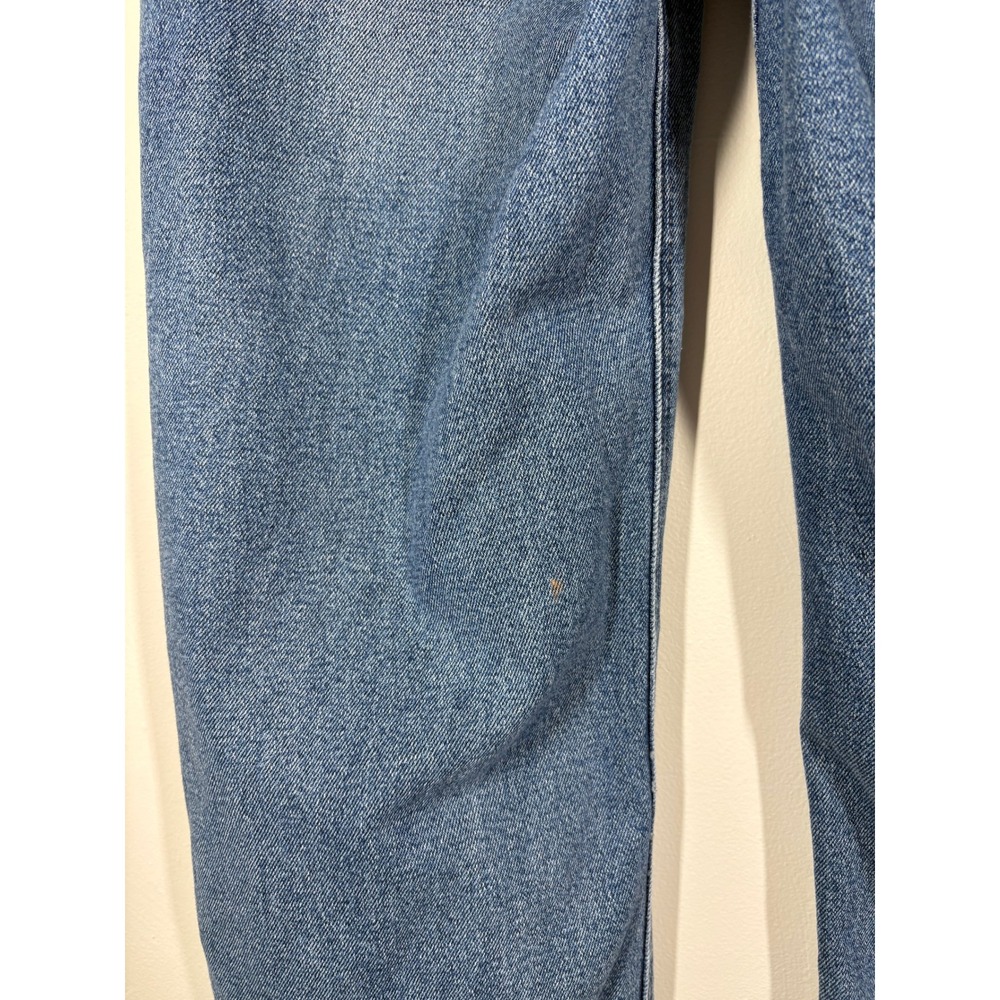 Old Navy Womens Jeans 2 Blue Sky-Hi Wide Leg Distressed Y2K Baggy Loose Stretchy - Picture 6 of 14